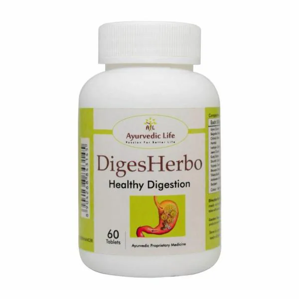 AL Ayurvedic Life DIGESHERBO Healthy Digestion 60 Tablets JioMart