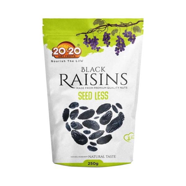 2020 Dry Fruits Black Raisins Black Kishmish Seedless Kala Manuka