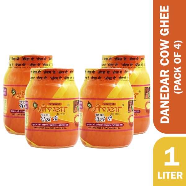 Shreeyash 1 Litre Cow Ghee Special Grade Desi Cow Ghee Cow Ghee (Pack