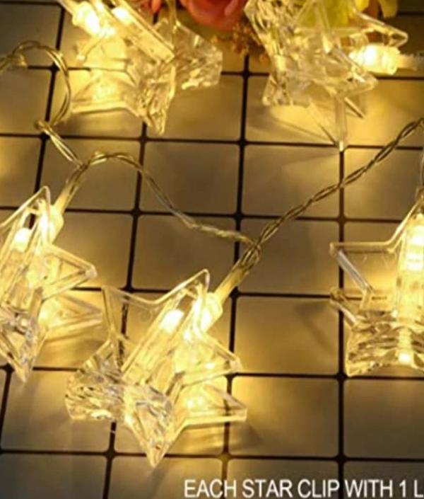X4cart Raw 16 Pcs Star Photo Clips String Light JioMart