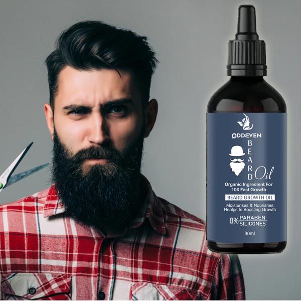 ODDEVEN Power Full Beard Growth Hair Oil (32 ml) JioMart