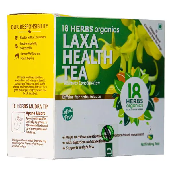 18 Herbs Organics Laxa Health Tea With Laxatives For Constipation