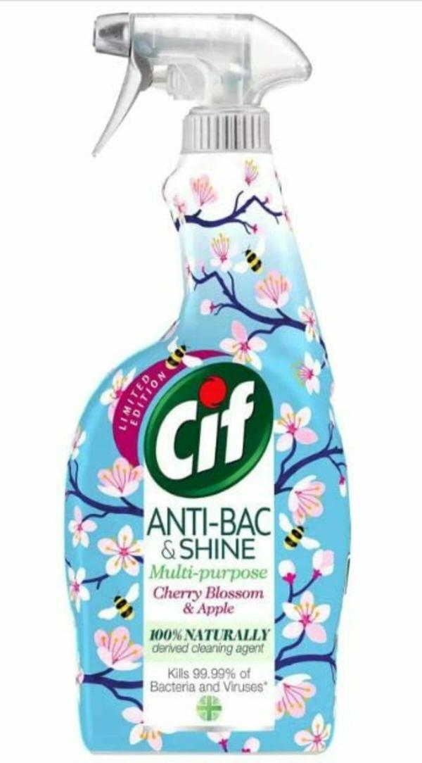 Cif Antibacterial Shine MultiPurpose Cherry Blossom 700ml JioMart