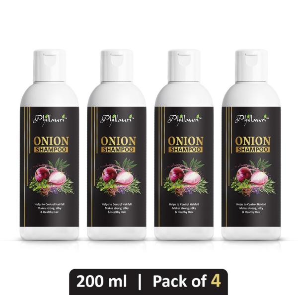 Phillauri Onion Hair Shampoo For Hair Fall Control And Anti Dandruff