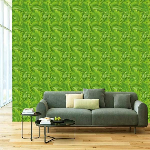 Bnezz Self Adhesive Wallpaper & Wall Sticker Model (GreenPatti) Pack of