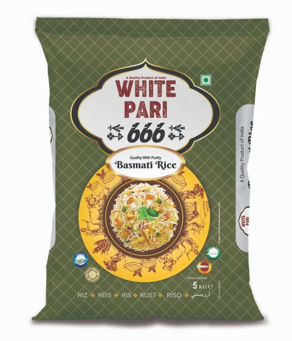 WHITE PARI 666 I XXXL LONG GRAIN BASMATI RICE I EXPORT QUALITY ICLASSIC ...