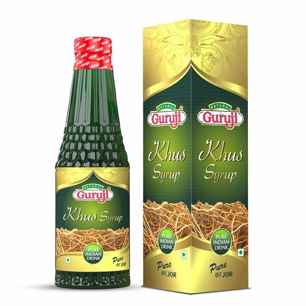 Natural Jai Guruji Khus Syrup Sharbat 750 ml JioMart