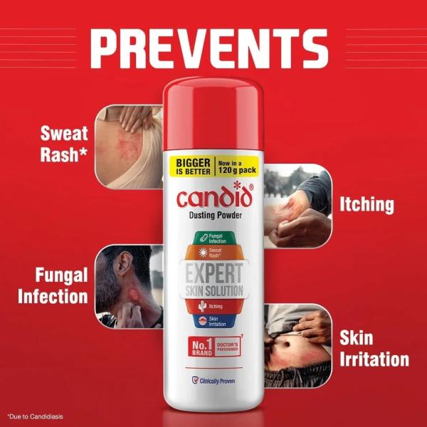 Candid Dusting Powder 120 gm JioMart