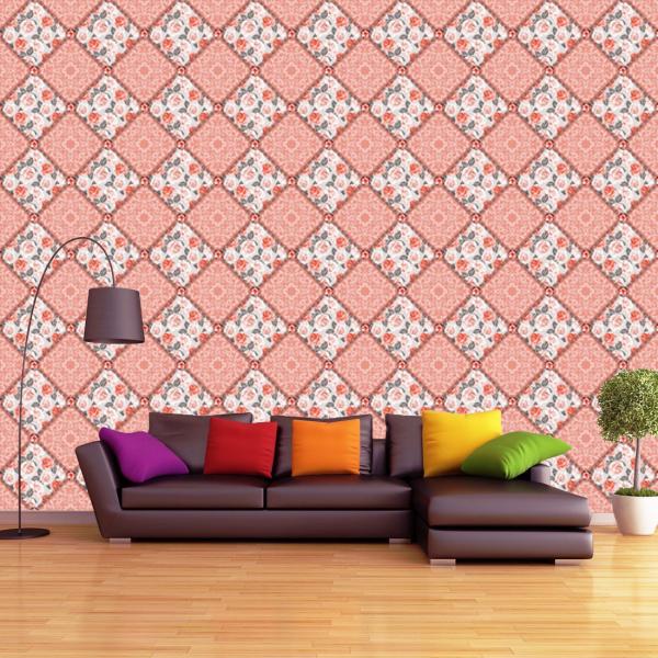 WallWear Wallpapers & Wall Stickers Model (RoseTexture) Pack Of 1 Roll