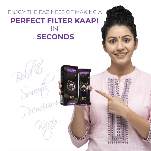 reFRESH KAAPI Strong South Indian Filter Coffee Liquid Decoction200ml