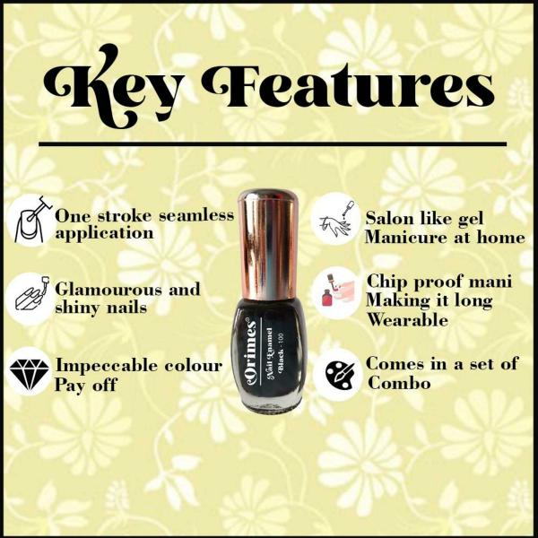 Orimes Grand Shine Everlasting High Definition Nail Polish Combo Set