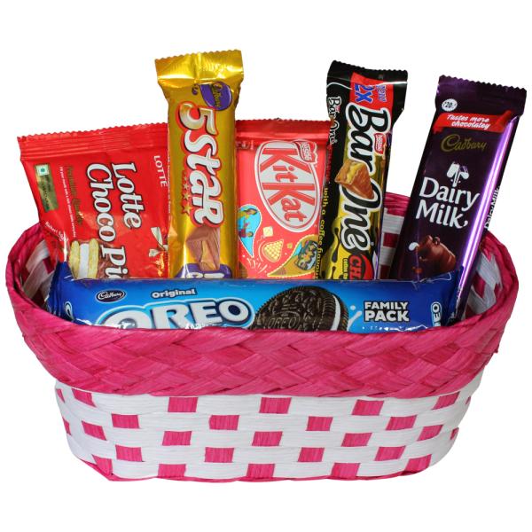 SurpriseForU Chocolates And OREO Biscuit Gift Basket Chocolate Gift