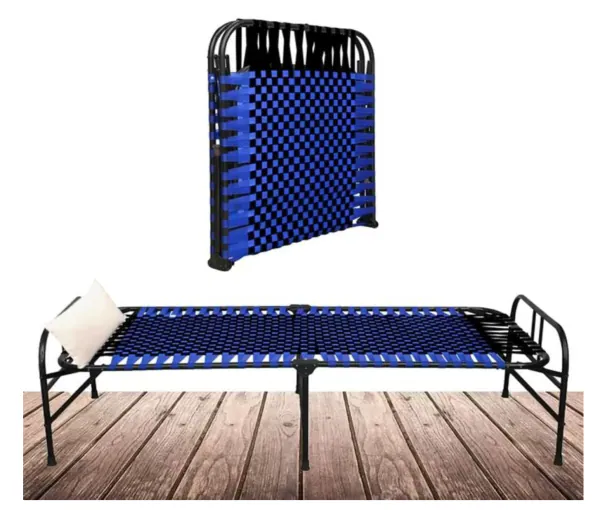 Crempire Magic Folding Bed for Sleeping, Single Bed Frame, Big charpai