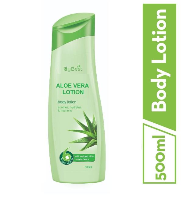 GyBest Aloe Vera Body Lotion Natural Skin Moisturizer for Body 500ml JioMart