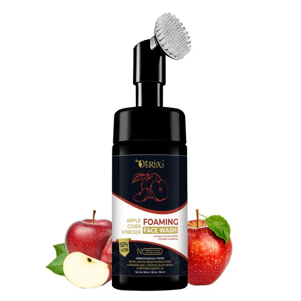 Otrix Apple Cider Vinegar Foaming Face Wash With BuiltIn Brush JioMart