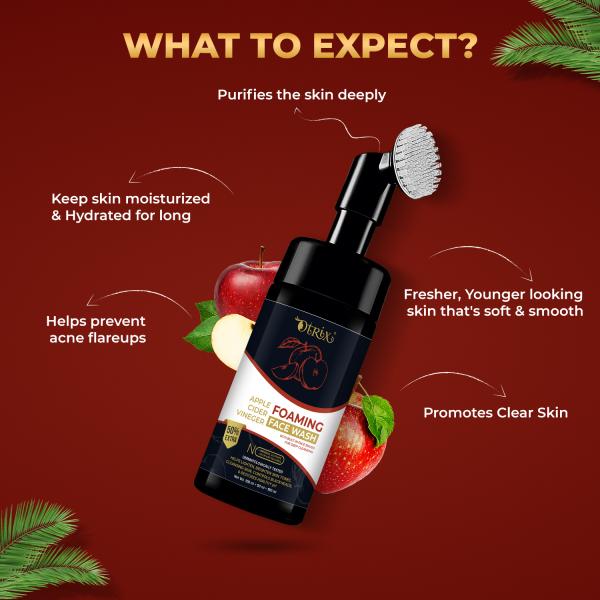 Otrix Apple Cider Vinegar Foaming Face Wash With BuiltIn Brush JioMart