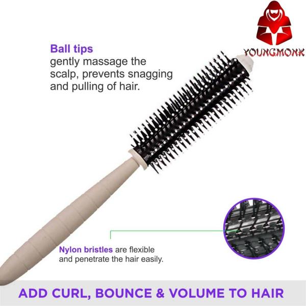 YOUNGMONK Round Hair Brush (Styler Range) JioMart
