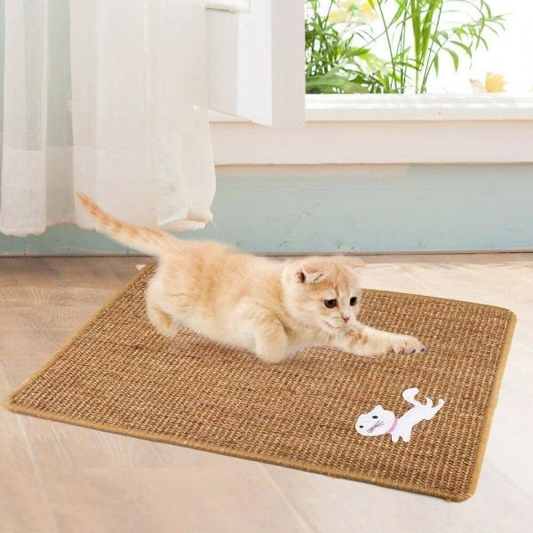 cat scratching mat