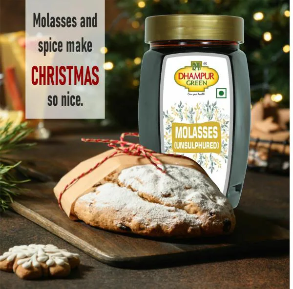 Dhampur Green Molasses Unsulphured 500g JioMart