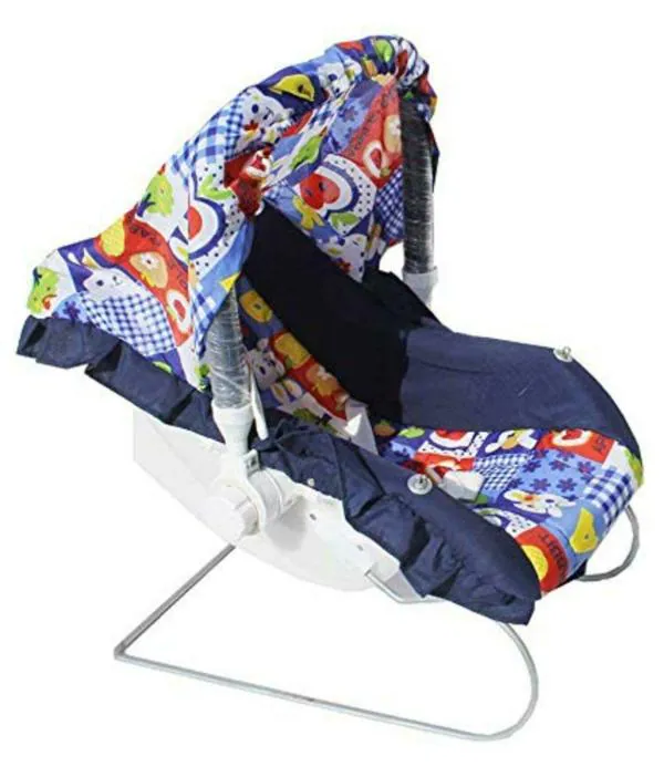 BUGGU BUNNY JSR 11x1 Baby Carry Cot Cum Bouncer Feeding Chair Baby