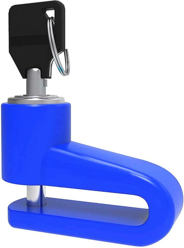 Samite Silver Steel Anti Theft Security Disk Brake Lock For Bike Cycle