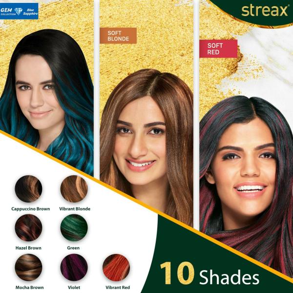 Streax Vibrant Blonde Highlights Kit For Men And Women, 60 Ml (Pack Of 2) -  JioMart
