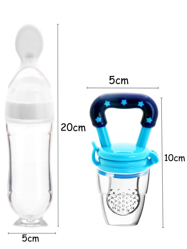 THE LITTLE LOOKERS Squeezy Feeder & Pacifier/Nibbler For Babies/Kids