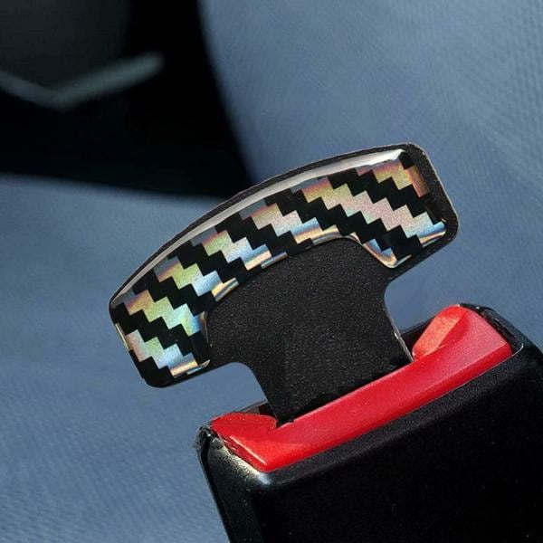 Careflection Universal Vehicle Safety Car Seat Belt Alarm Stopper Alloy