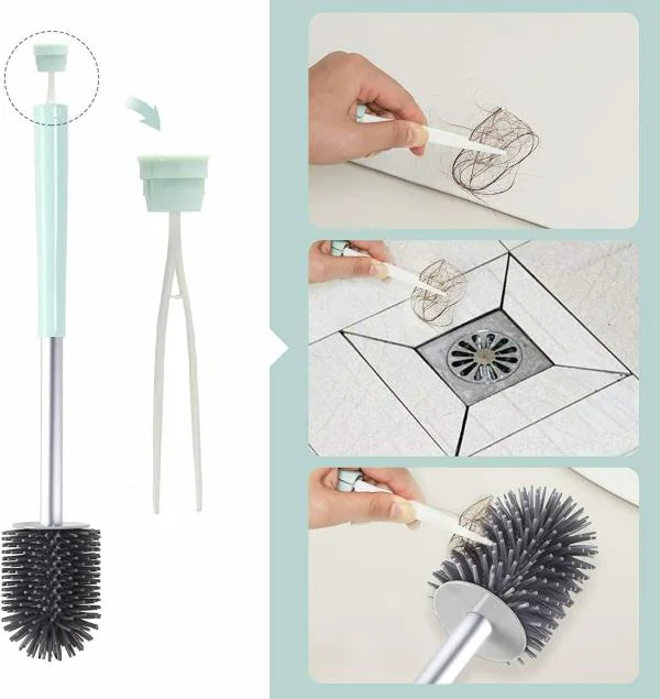 Sqinelli Toilet Brush with Holder Stand | Premium Toilet Cleaner Brush ...