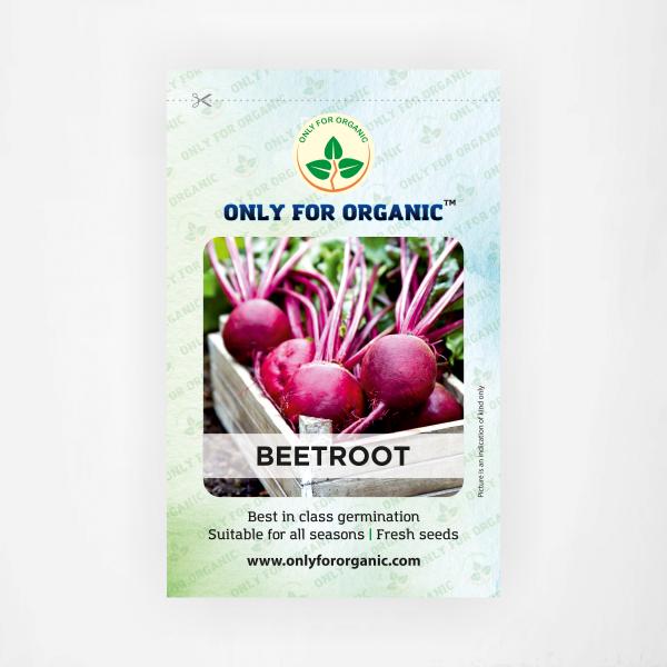 Premium Organic Beetroot Seeds Grow Healthy 50 Tasty Beetroot at Home!