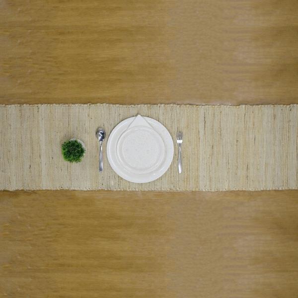 THE little BIG STORE Hand Woven Jute Table Runners Suitable for a table