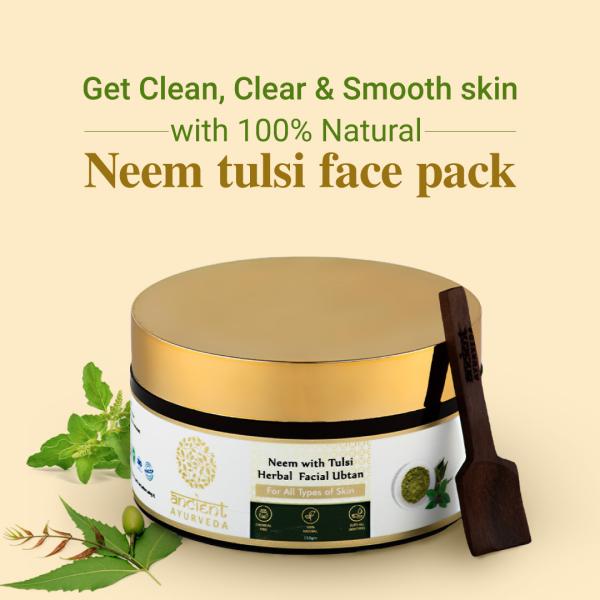 Neem with Tulsi Herbal Facial Ubtan 150 gm JioMart