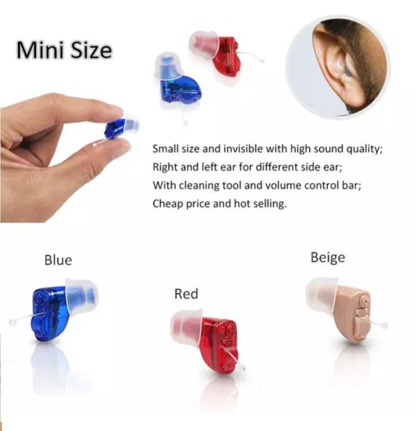 Fastwell Invisible The Very Smallest Mini hearing Aid Completly In the