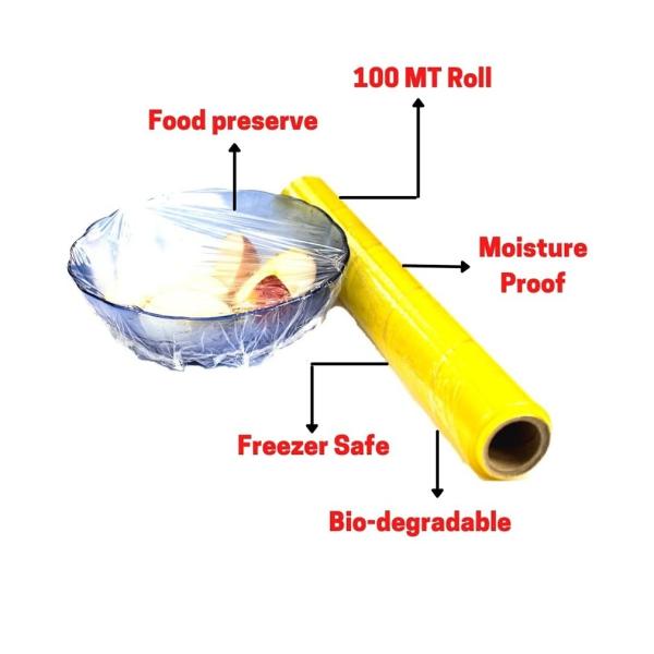MAPPA Cling Film Wrap 30 Meter Roll 300mm Width Pack of 1 JioMart