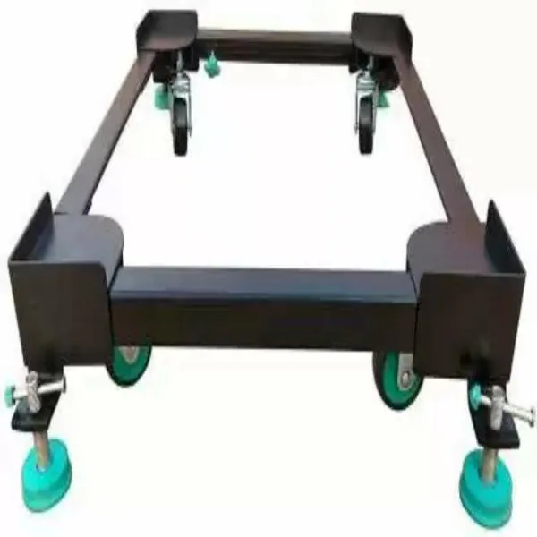 DIGIONICS Washing Machine Stand/Trolley (Iron) Adjustable Trolley/Stand