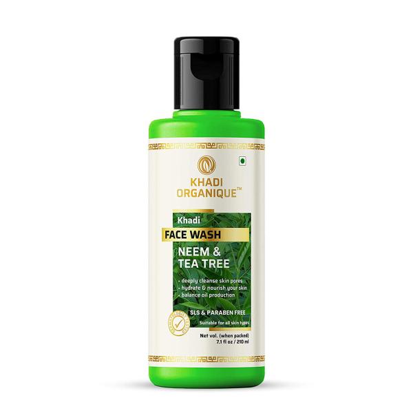 Khadi Organique Sandal Turmeric Body Wash With Neem & Tea Tree Face