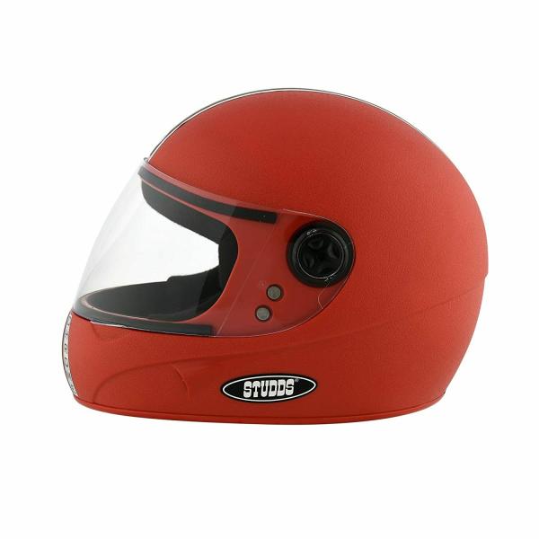 Studds Chrome Eco Helmet Red (L) JioMart
