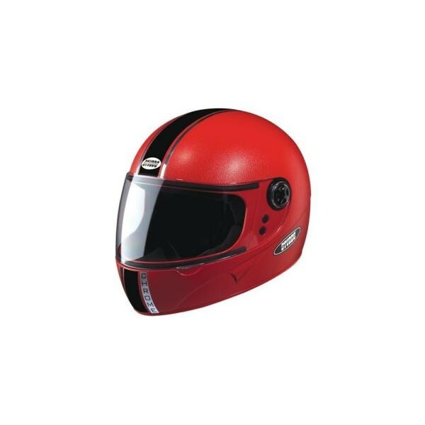 Studds Chrome Eco Helmet Red (L) JioMart