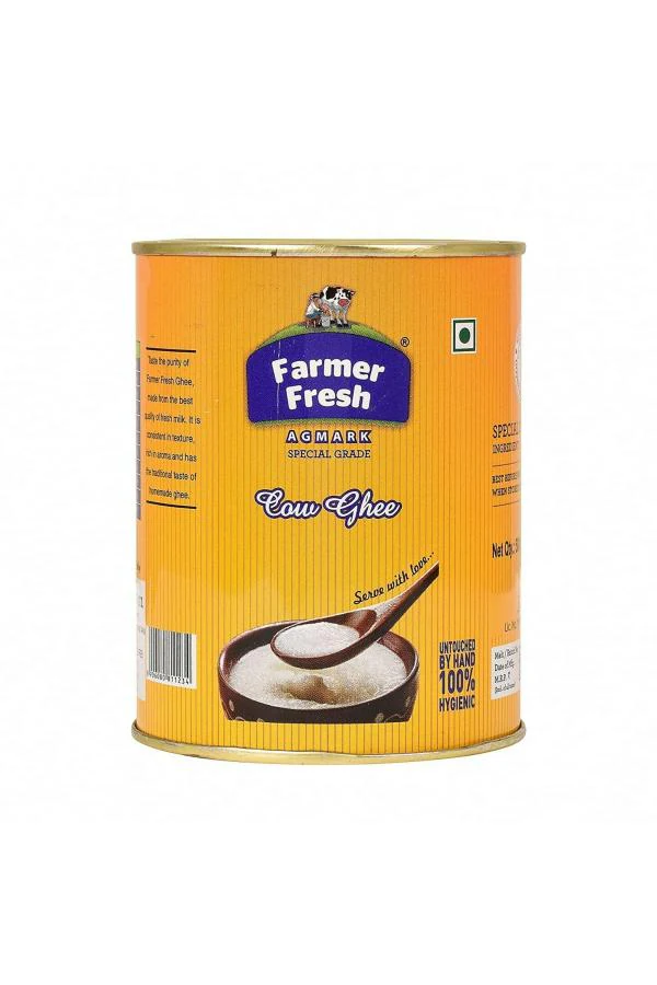 Farmer Fresh Pure Desi Cow Ghee Tin 500gmPremium Agmark Desi Cow Ghee