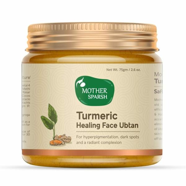 Mother Sparsh Turmeric Healing Face Ubtan Powder for Hyperpigmentation