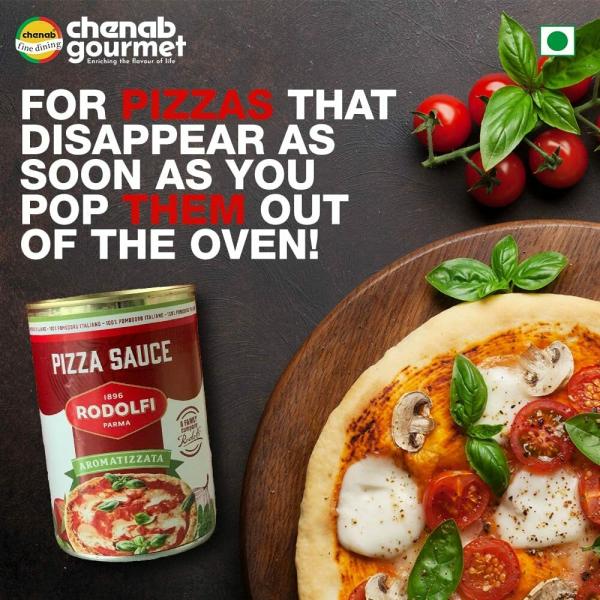 Rodolfi Pizza Sauce Aromatized, 400g JioMart