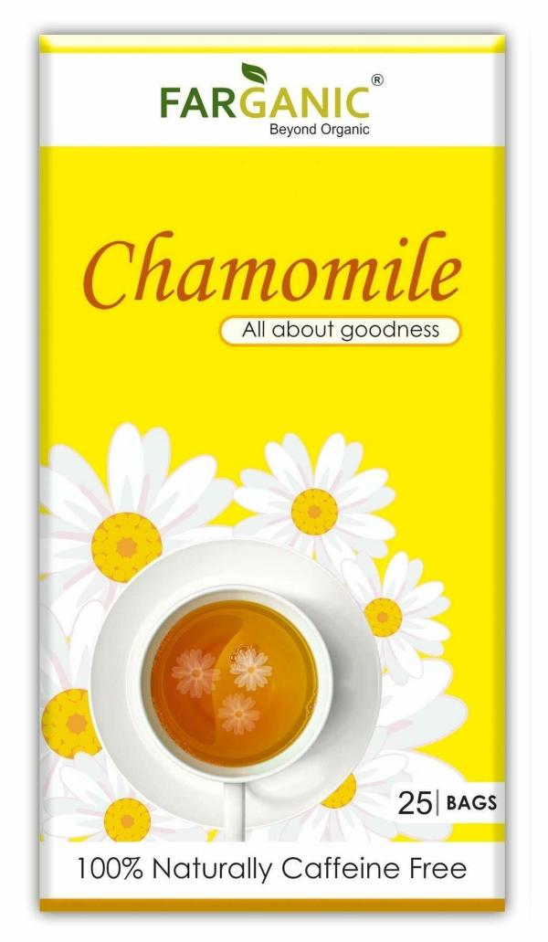 Farganic Chamomile Tea Bag Natural Chamomile Flower ( Naturally