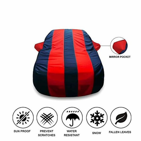 Oshotto/Recaro Taffeta Car Body Cover with Mirror Pocket Compatible