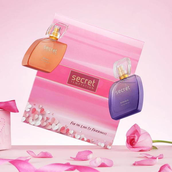 Secret Temptation Fragrance Gift Hamper with Romance and Adore Long