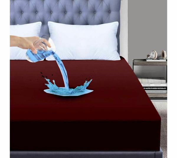 Bhumi Impex Smooth Fabric Water Proof Terry Cotton Mattress Protector