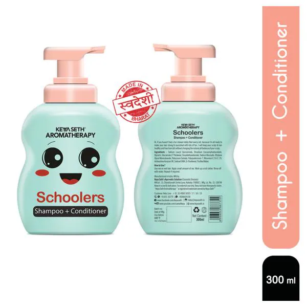 Keya Seth Aromatherapy, Schoolers Kids Shampoo & Conditioner for Soft &  Shining Hair - JioMart