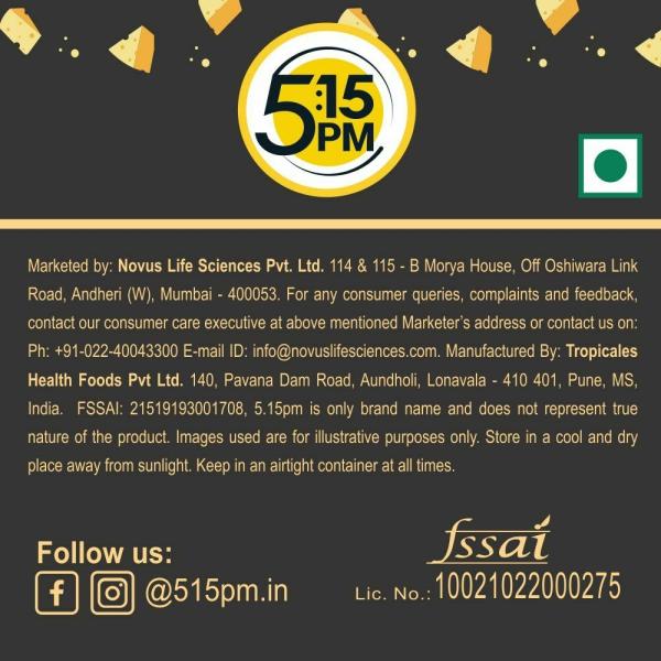 5 15PM Cheddar Cheese Powder Seasoning for Popcorn, Pasta, Pizza