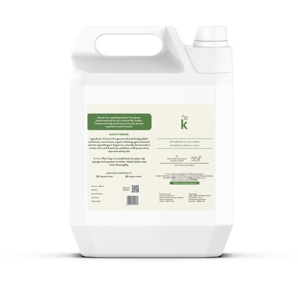 Dishwashing Liquid Natural and Non Toxic Dish Wash Liquid Baby Safe