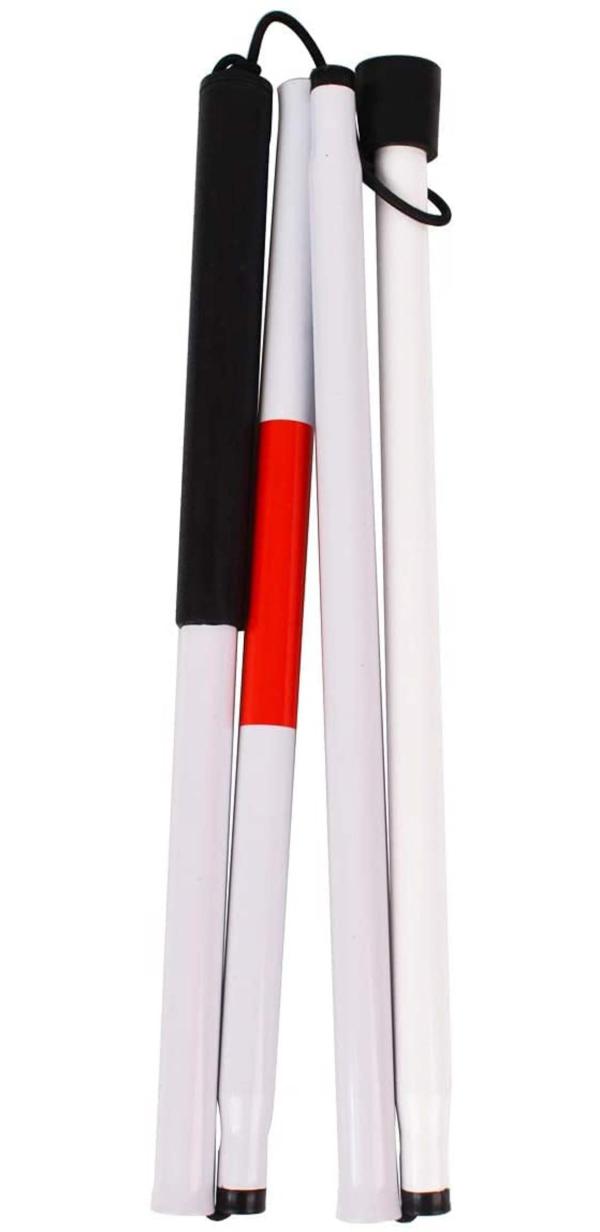 Paxmax 4 Folding Blind Walking Stick For Vision Impaired JioMart