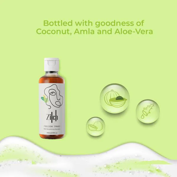 Zilch Freedom Tango Natural Vit C & Amla Hair Growth & Hairfall Control